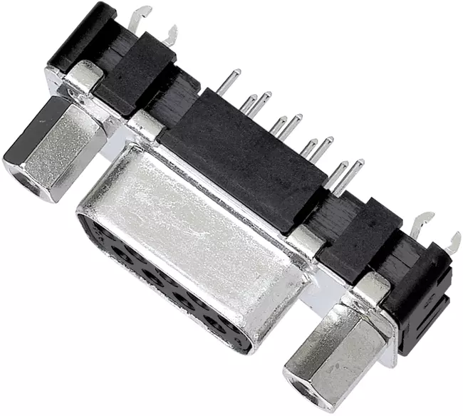 DSUB SV FE SSDP STR 09P PL2 GC 4-40