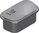 D SUB FE 9 pole metallized plastic dust