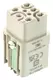 Han Q5/0 Insert female quick lock 1,5mm²