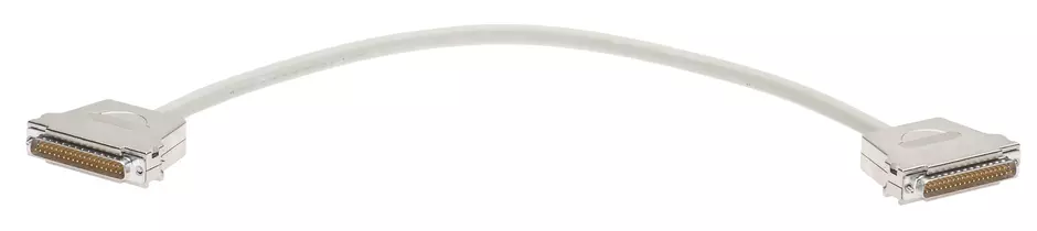 HD DSUB 44P MA WITH HOOD DE END 1M