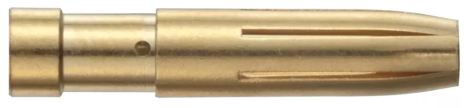 Han E F Crimp Contact Au 4.0 mm²/ 12 AWG