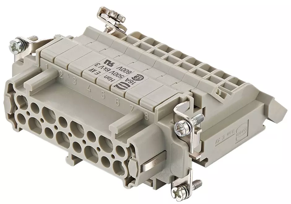 Han E AV 16 Pos. F Insert Term. Block Le