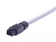 Han1A CA 3+PE+Shld +latch f/- PVC 1m