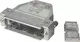InduCom 25p T&S-entry kn-screw 4-40