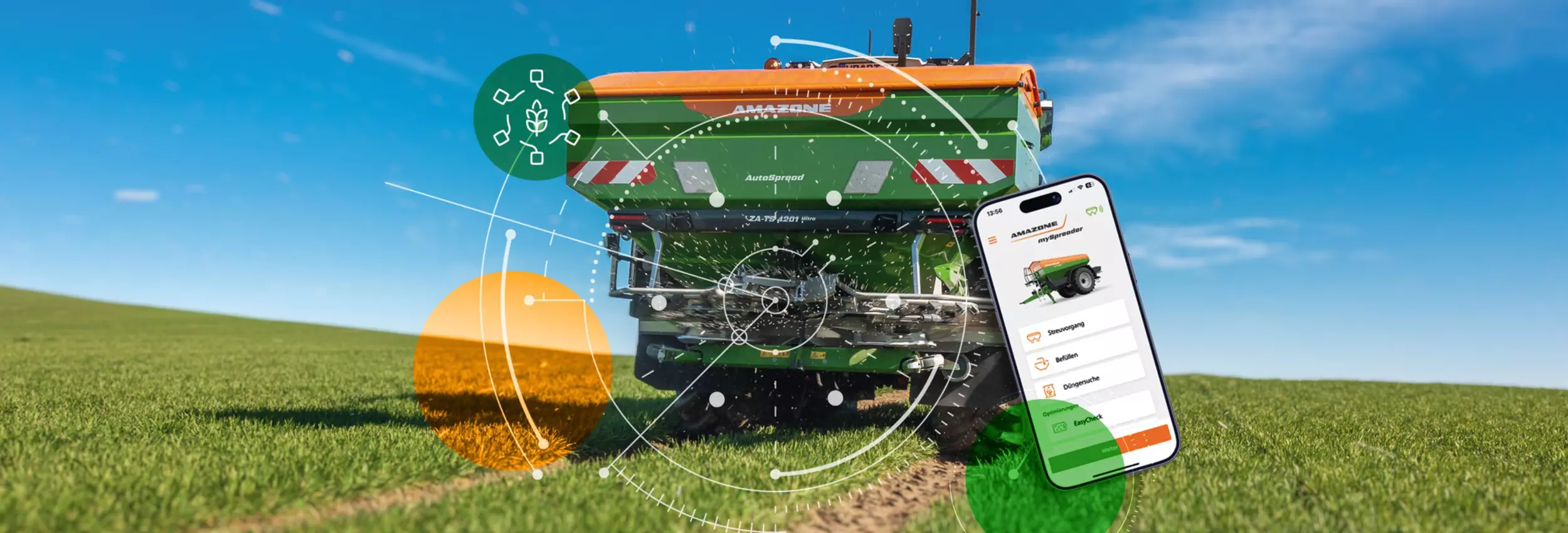 Autonomy active on our fields