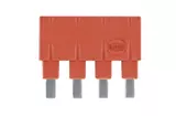 Jumper Along 1x4 red 16A