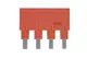 Jumper Along 1x4 red 16A
