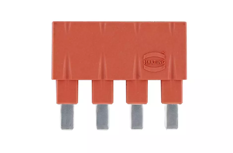 Jumper Along 1x4 red 16A