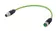 M12 Y-cod 8-pol st/st m/f PUR 10m