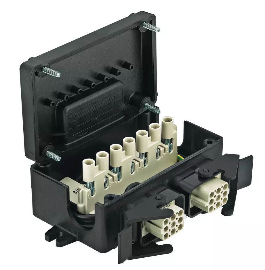 Han-Power S with 2x Han Q8/0-F 2.5-4 mm²