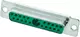D-SUB M 21W1 STR FE SCUP TH PL3