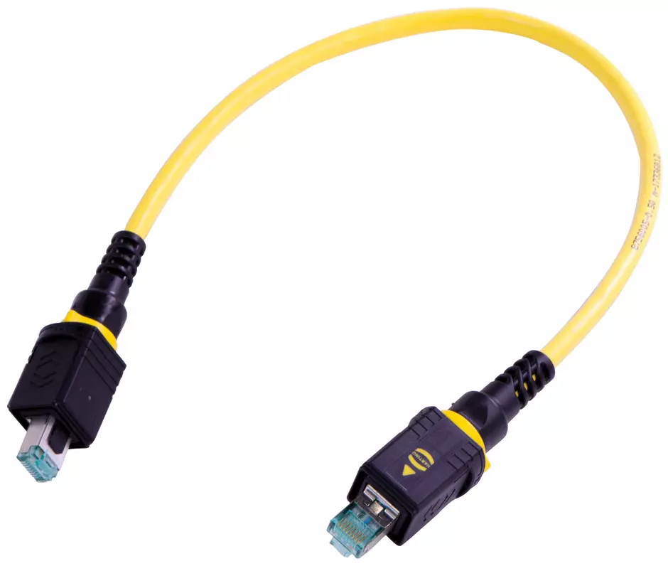 HA PPV4 2.0 RJ45 Cat6A PVC 0,5m