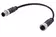 M12 A-cod 4-pol st /st m /f PUR 1.00m