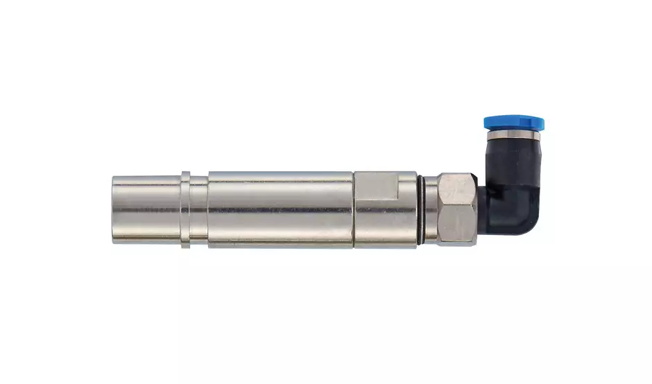 Pneum. contact metal OD3mm F+valve ang.