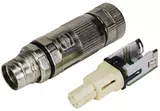 preLink M12-D cable jack 4-pole Cat.5