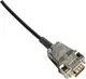 D Sub top entry metal hood 9 pole_cable