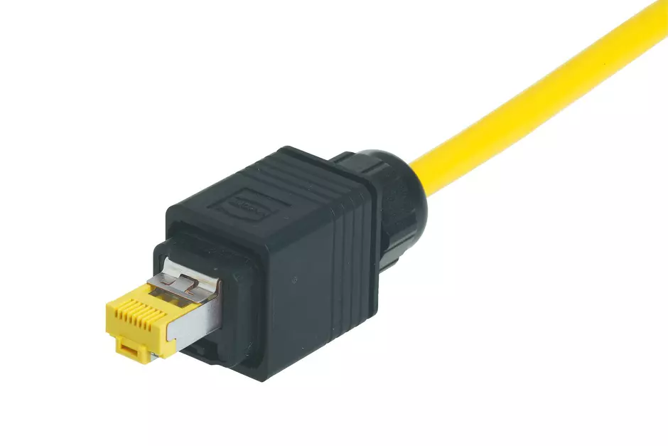 Han PP RJ45 10G plastic plug set