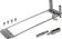 DIN-Power retaining frame