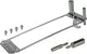DIN-Power retaining frame