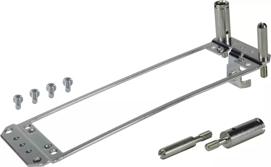 DIN-Power retaining frame