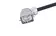 Han 6 B-E CA lever f/- ang/- PVC, 1m