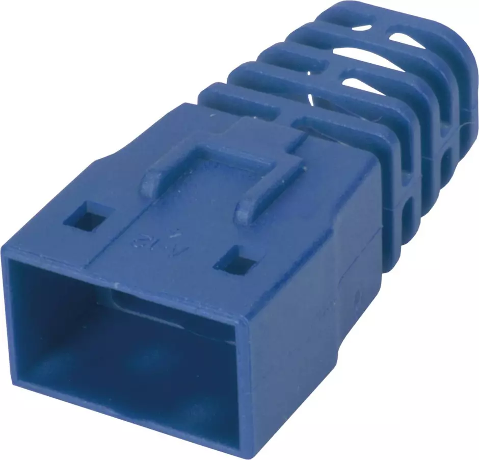 RJI RJ45 Compact boot blue 7,5mm; (100)