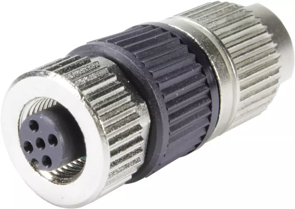 Circular Connector w. Harax M12 L 3 F