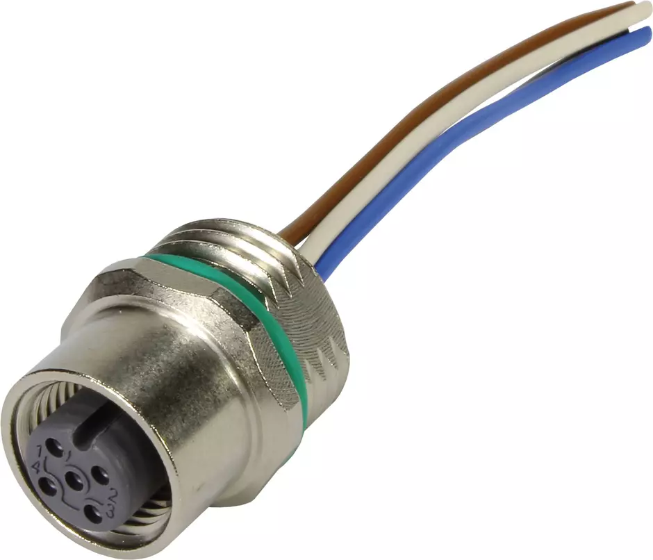 M12 Cable Assembly A-cod st/- f/- 0,5m