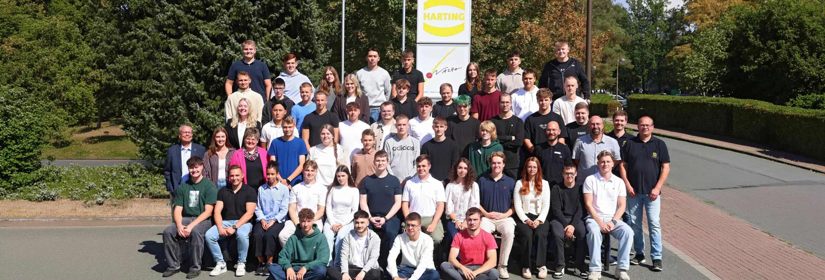 Group photo ofJunior employees