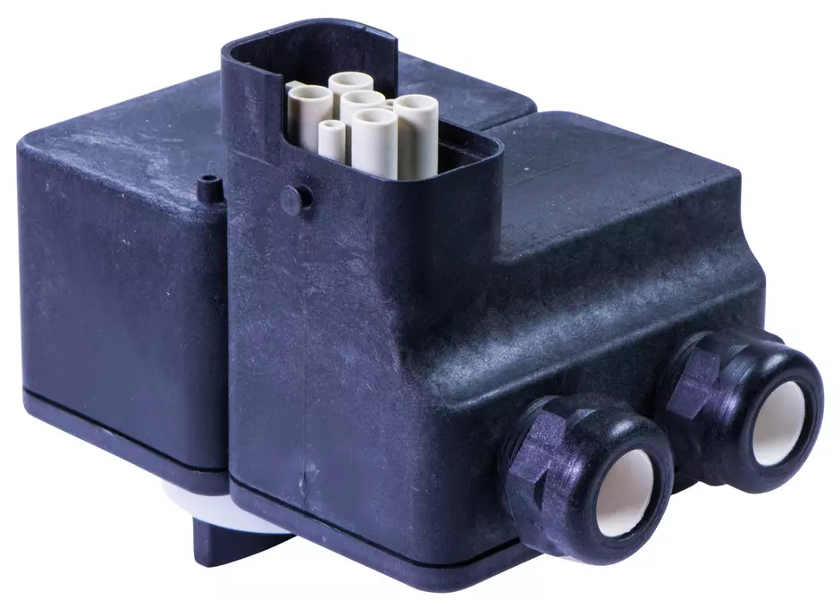 HAN Q4/2 Y-Junctionbox w. Switch/IO