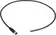 M8 Cable Assembly 4-poles st/- f/- 10,0m