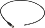 M8 Cable Assembly 4-poles st/- f/- 0,5m