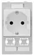 Han-Port Combi insert D/HIFF breakout