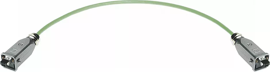 RJI Han3A met. PN Cat5 PVC 1.5m