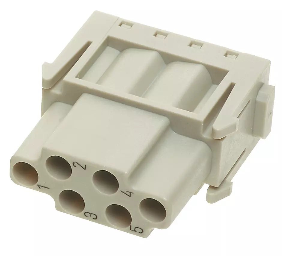 Han E module, crimp female