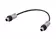 M12 D-cod 4-pol st/st m/m PPi Rail 1.0m