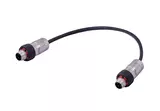 M12 D-cod 4-pol st/st m/m PPi Rail 1.0m