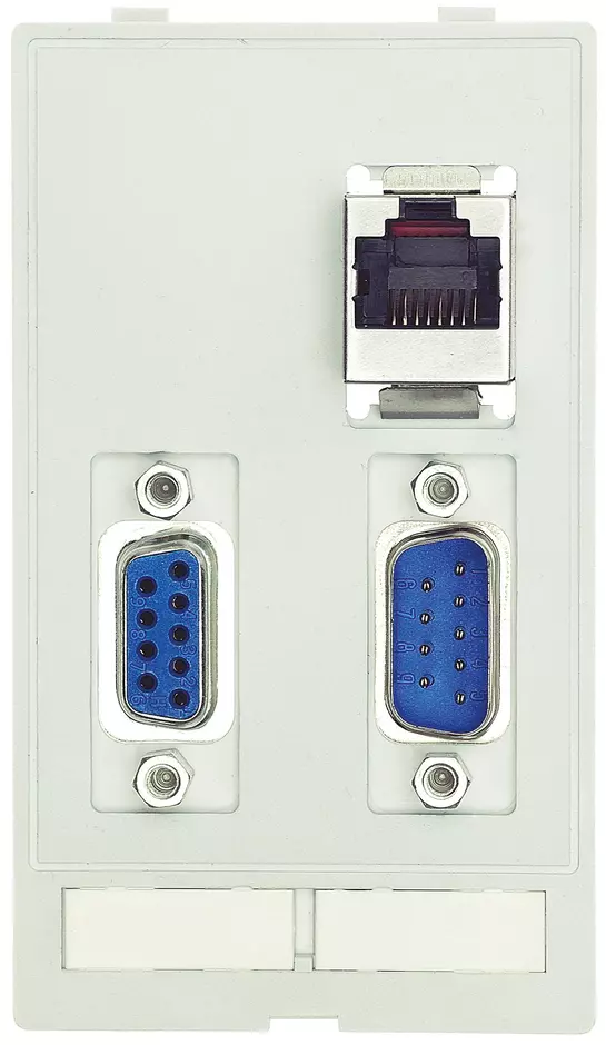 Data module (RJ45;SUB-D9,f-f;SUB-D9,m-m)