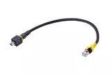 MPP ix TpA -RJ45 IP20 Cat6A PVC out 0,2m