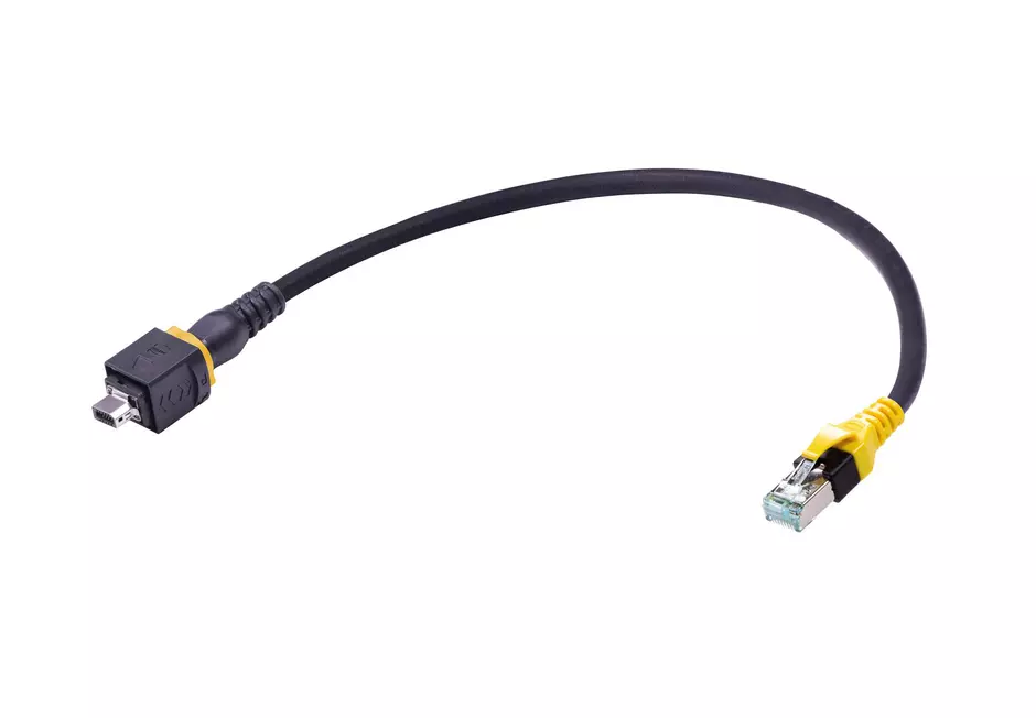 MPP ix TpA -RJ45 IP20 Cat6A PVC out 0,2m