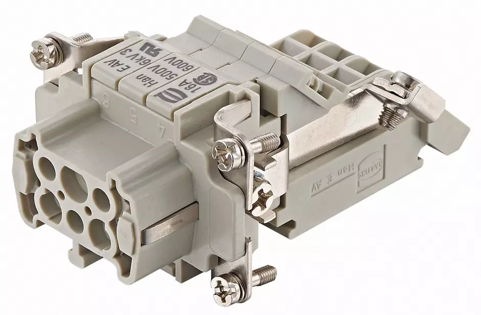 Han E AV 06 Pos. F Insert Term. Block Ri