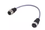 7/8 Cable Assembly 4p+PE st/st f/m 0,3m