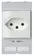 Plug socket module Swiss