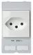 Plug socket module Swiss