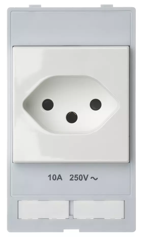 Plug socket module Swiss