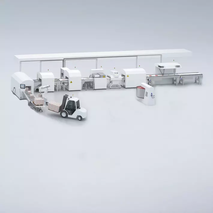Food processing and packaging machinery