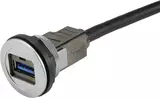 har-port USB 3.0 A-A PFT cable 1,0m