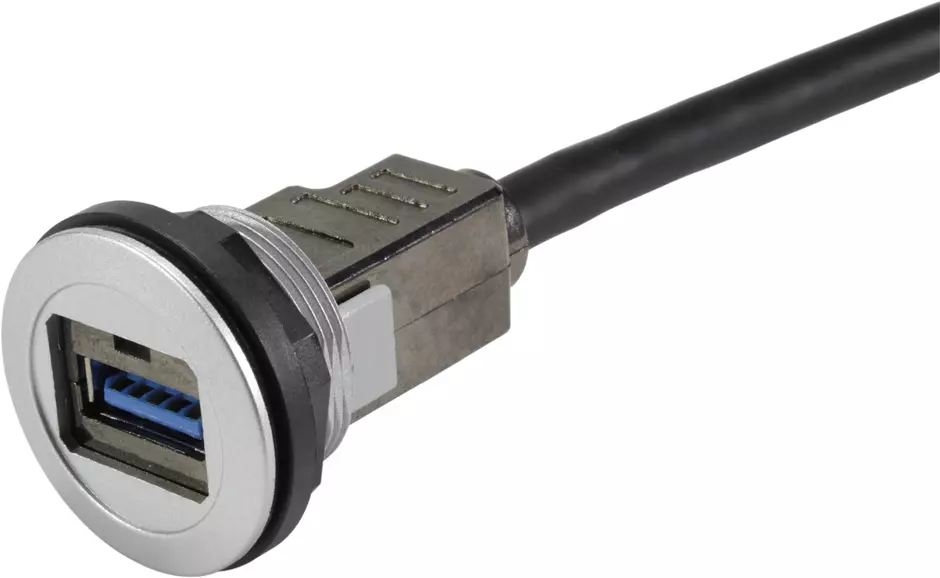 har-port USB 3.0 A-A PFT cable 1,0m