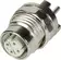 M12 panel feedtrough/PCB straight D-cod.