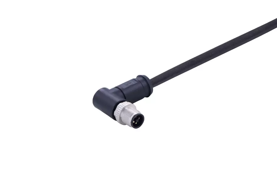 M12 T-cod 4-pole an/- m/- PUR 1.0m
